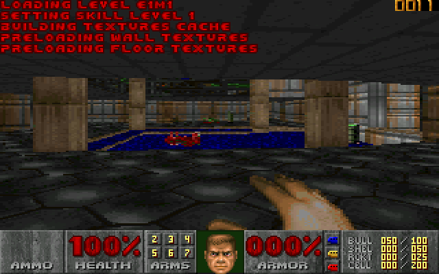 Doom [Falcon030] [TT030] atari screenshot